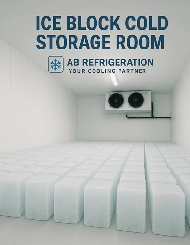Cold Storage Unit For Block Ice